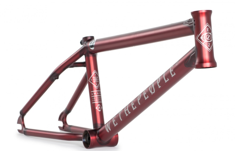 Wethepeople AWAKE Frame 2017 Matt Translucent Red | TBB-BIKE