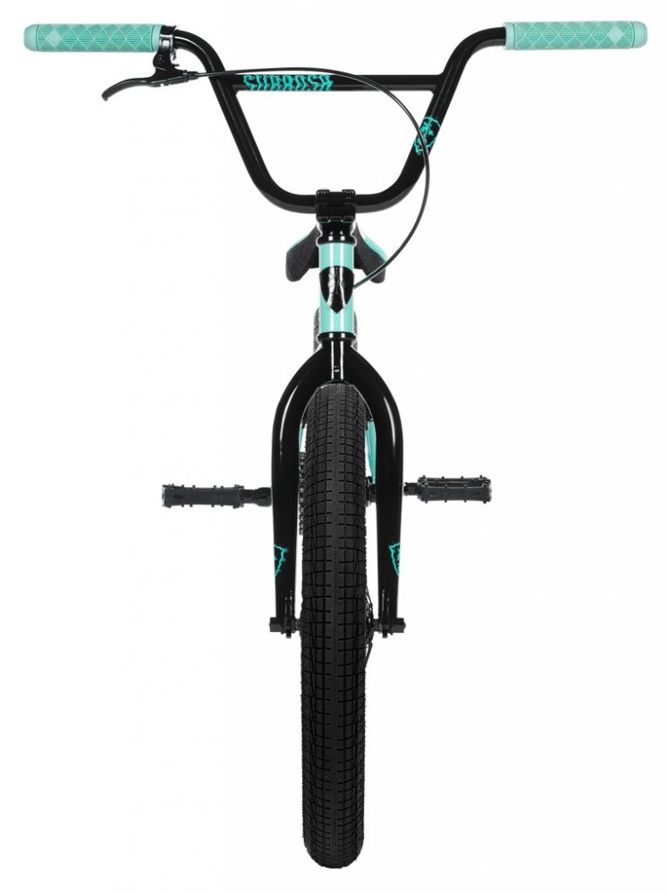 bmx bikes black and blue