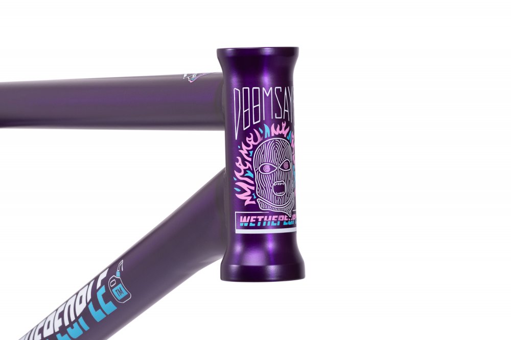 Wethepeople DOOMSAYER 2021 Frame Translucent Purple TBB BIKE