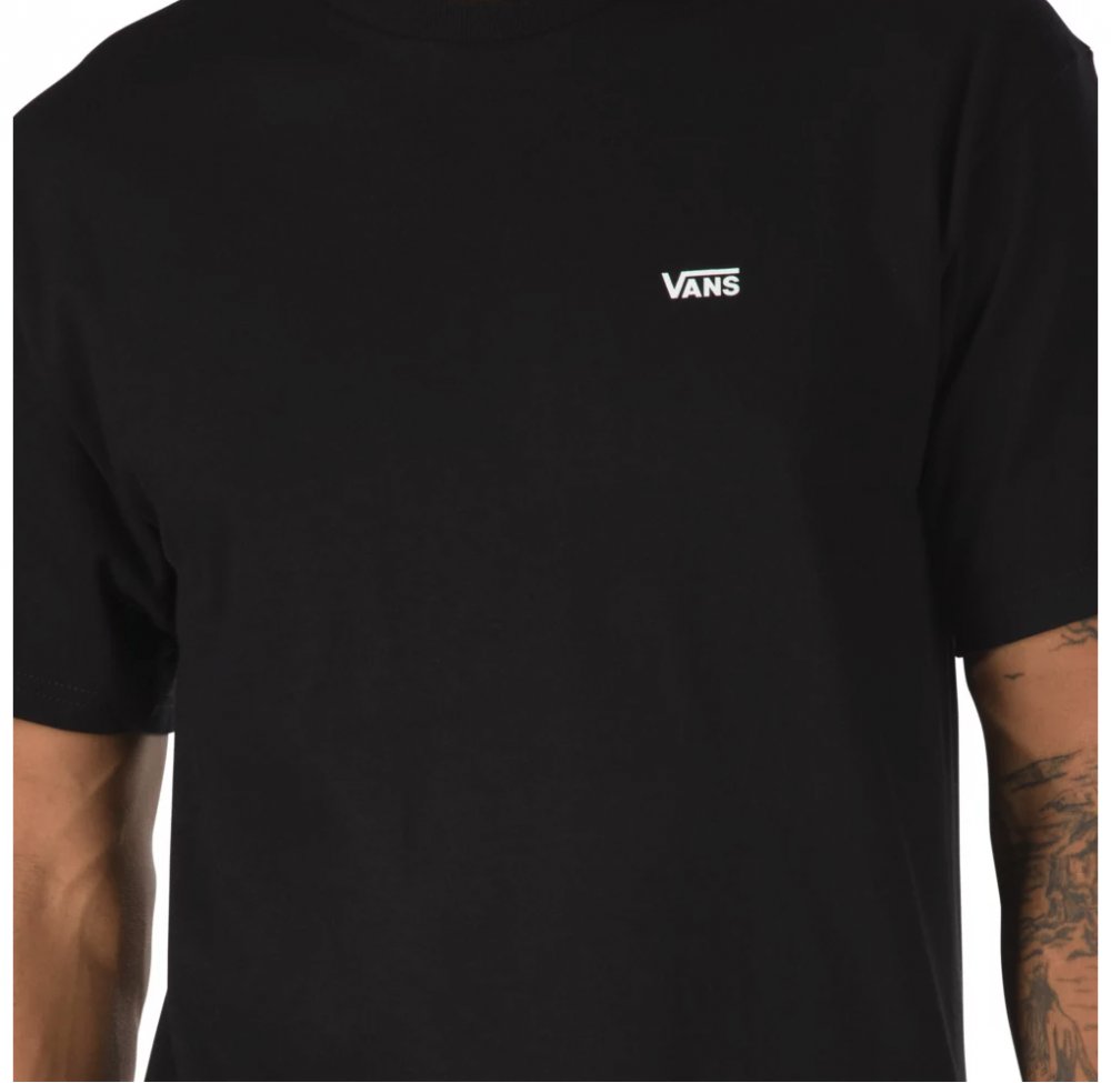 Vans LEFT CHEST LOGO T-shirt Black | TBB-BIKE