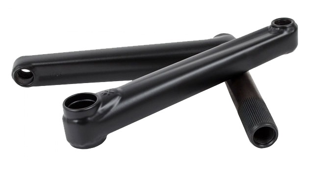 Mutiny CINCH V2 Spline Drive Cranks RHD Black TBB BIKE