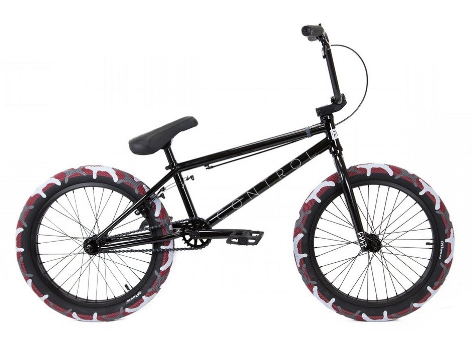 bmx bike with red tires
