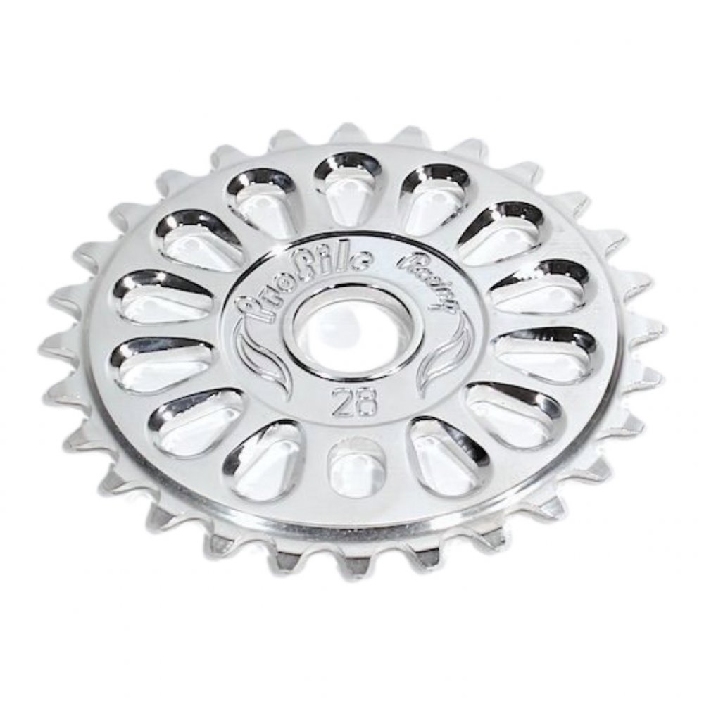 PROFILE RACING BMX BICYCLE IMPERIAL SPROCKET BLACK WHITE MADE IN USA