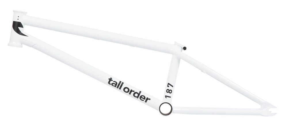 Tall Order 187 Frame Gloss White | TBB-BIKE