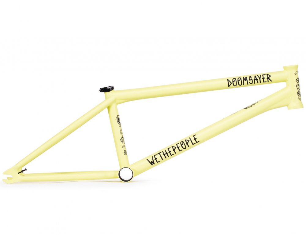 Wethepeople DOOMSAYER 2019 Frame Matt Pastel Yellow | TBB-BIKE