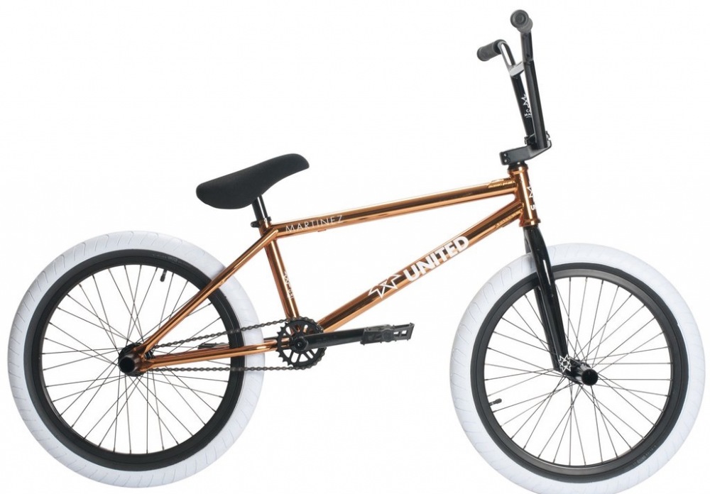 copper bmx bike