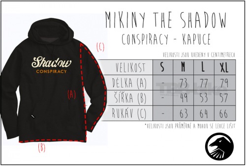 Shadow ENSIGN Hooded Pullover Sweatshirt Grey