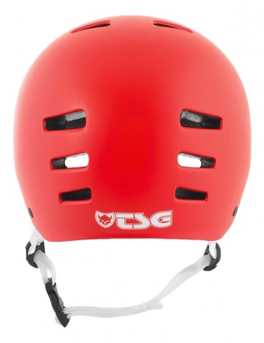 TSG EVOLUTION Solid Color Helmet Satin Fire Red
