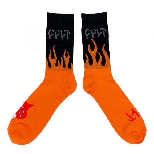 Ponožky Cult I´M BAD Black/ Orange