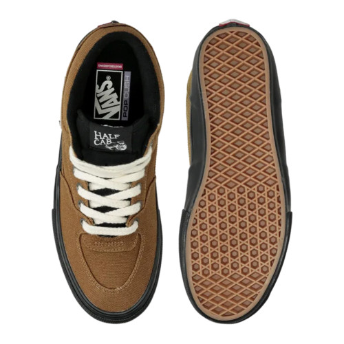 Boty Vans SKATE HALF CAB Duck Canvas Golden Brown