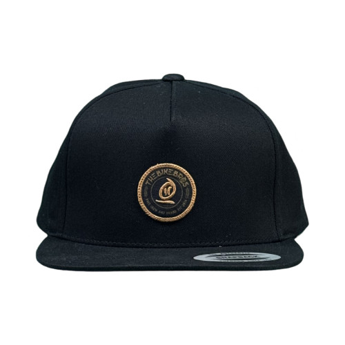 Kšiltovka Thebikebros ESSENTIALS Snapback Black