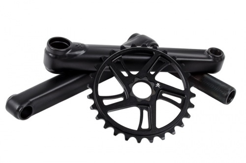 Mutiny CINCH V2 Spline Drive Cranks RHD Black