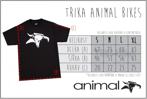 Animal EMBLEM T-Shirt Black