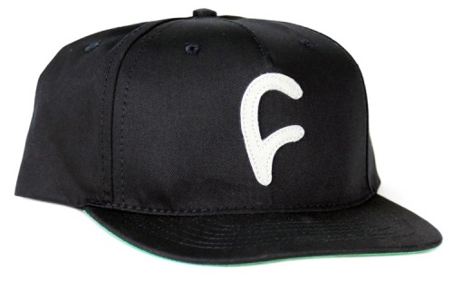 Cult FELT C Snapback Hat Black