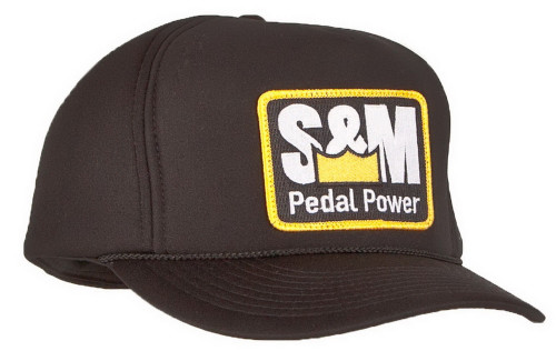 Kšiltovka S&M PEDAL POWER Winter Trucker Black