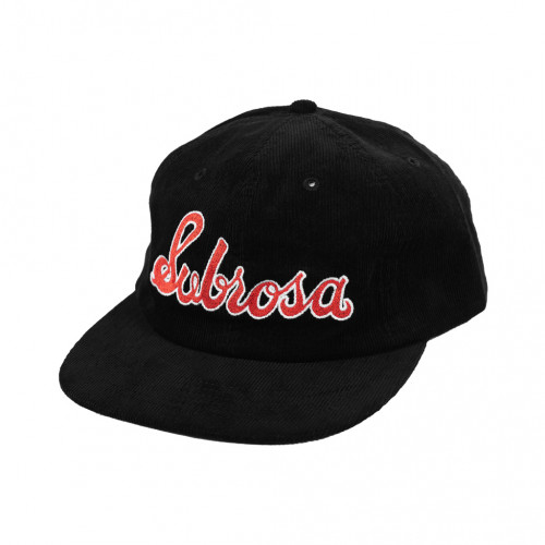 Subrosa EMBROIDERED COLD ONE Hat Black