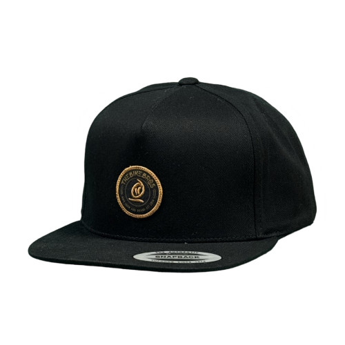 Kšiltovka Thebikebros ESSENTIALS Snapback Black