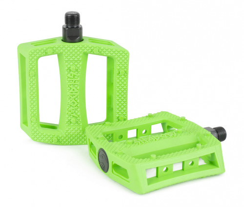 Shadow RAVAGER Plastic Pedals Neon Green