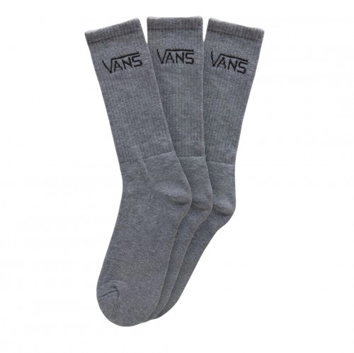 Ponožky Vans CLASSIC CREW Heather Grey 3 Pack