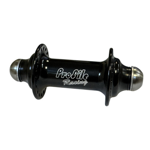Přední náboj Profile ELITE Button Titanium Black