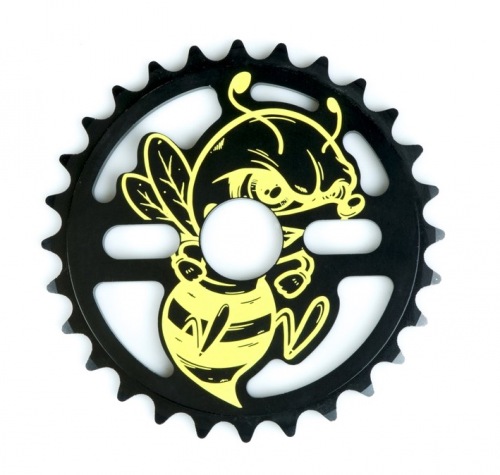 Total BMX KILLABEE Sprocket Black/Yellow