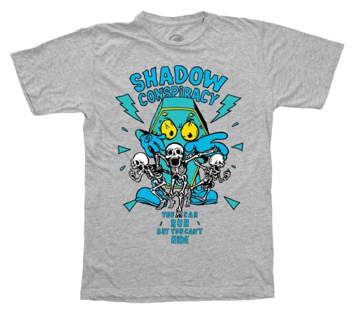 Shadow CAN´T HIDE T-Shirts Heather Grey