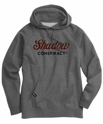 Shadow ENSIGN Hooded Pullover Sweatshirt Grey