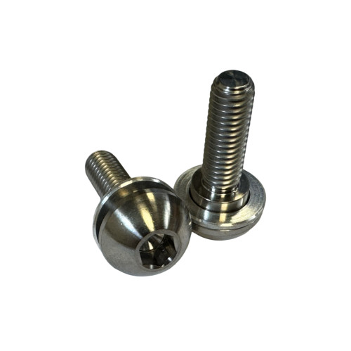 Profile Titanium 3/8" to 14mm Button Head Hub Bolts
