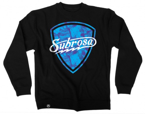 Subrosa PURP SKURP Crewneck Sweatshirt Black