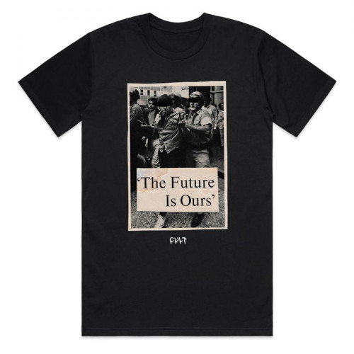 Triko Cult FUTURE IS OURS Black