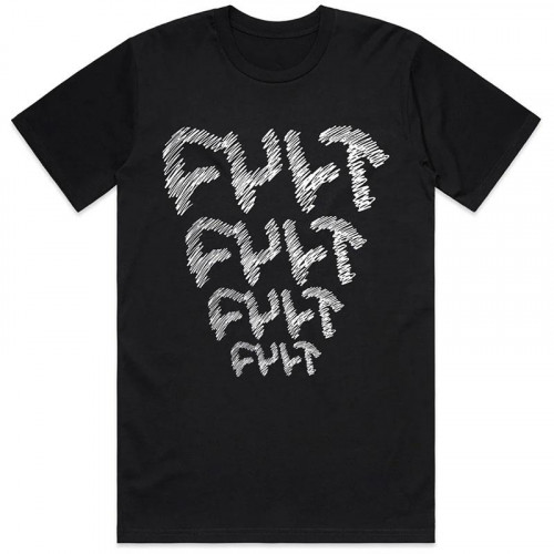 Cult SKETCHY T-Shirt Black