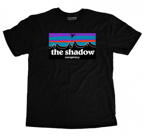 Shadow OUT THERE T-shirt Black