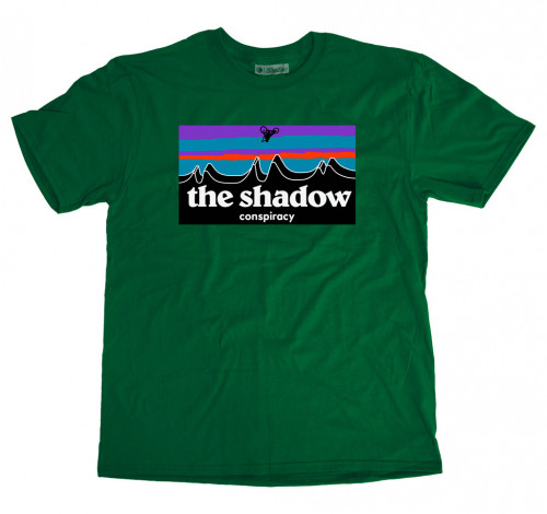 Shadow OUT THERE T-shirt Kelly Green