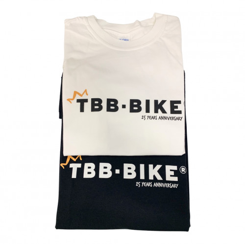Triko TBB-BIKE 25 ANNIVERSARY White