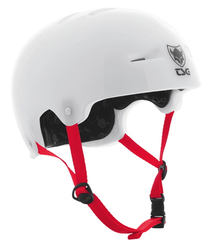 TSG EVOLUTION Special MakeUp Helmet Clear White