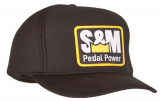 S&M PEDAL POWER Winter Trucker Cap Black