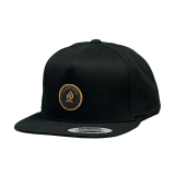 Thebikebros ESSENTIALS Snapback Hat Black