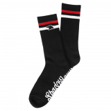 Shadow FINEST CREW Socks Black/ Red
