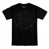 Subrosa BIG CREST T-Shirt Black/Black