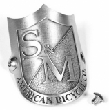 S&M SHIELD Head-tube Badge